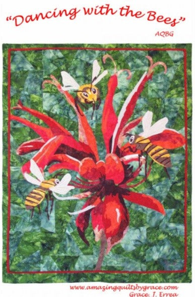 Dancing With The Bees Downloadable Pattern by Amazing Quilts By Grace
