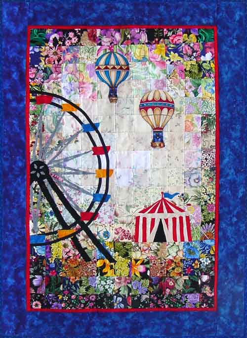 “Fun At The Fair” Watercolor Quilt Kit