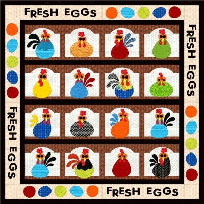 Cackle Berry Farms Downloadable Pattern by FatCat Patterns