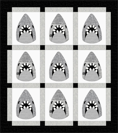 Shark! Quilt Pattern