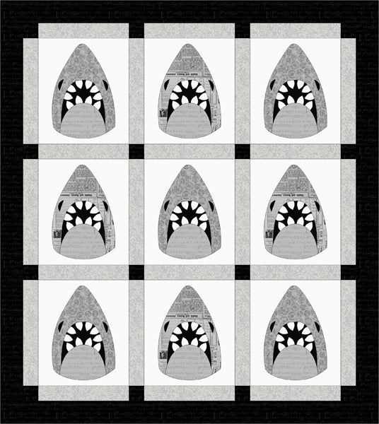 Shark! Quilt Pattern