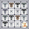 Dog Days, Schnauzer Quilt Pattern
