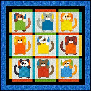 Cat Naps! Quilt Pattern