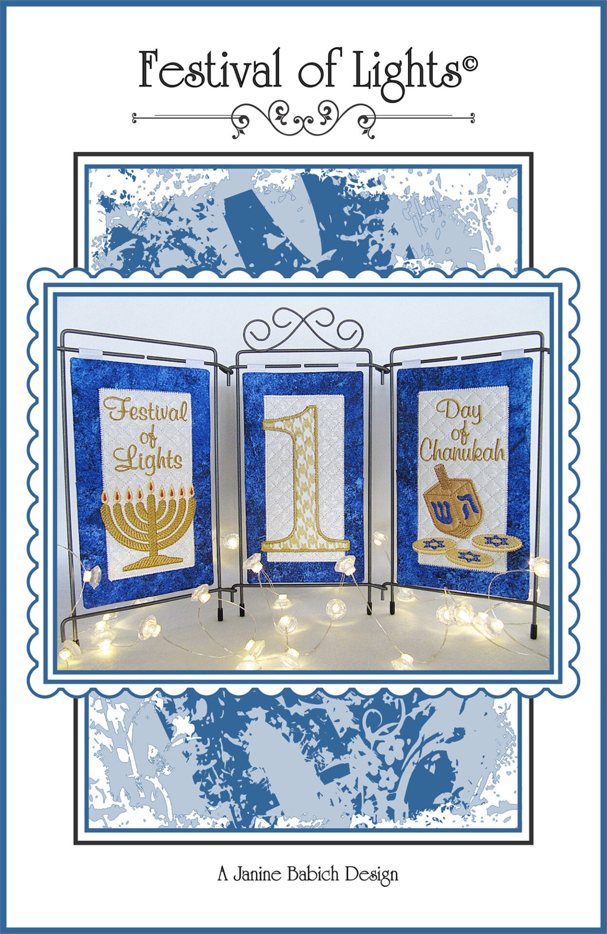 Festival Of Lights Downloadable Pattern by Janine Babich