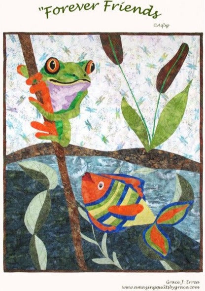 Forever Friends Downloadable Pattern by Amazing Quilts By Grace