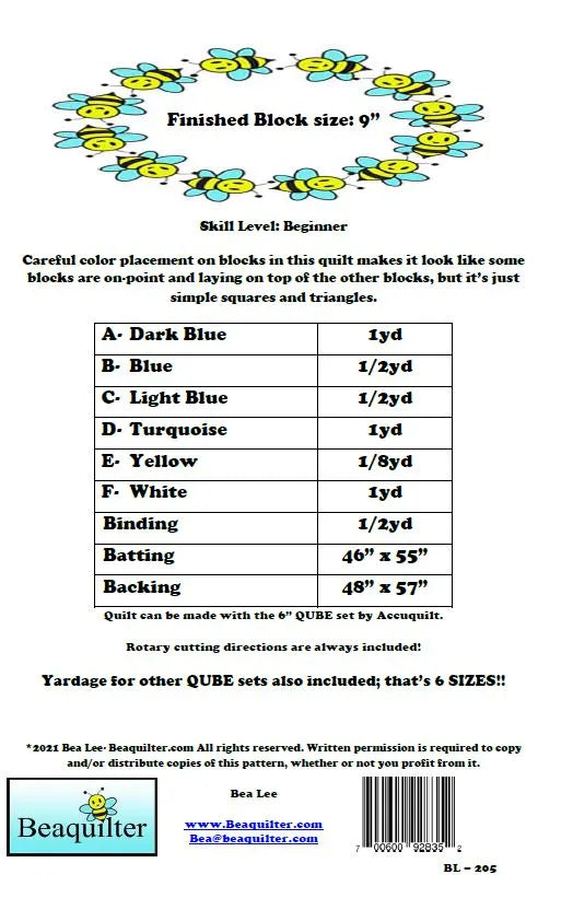 Back of the Frozen Pond Downloadable Pattern by Beaquilter