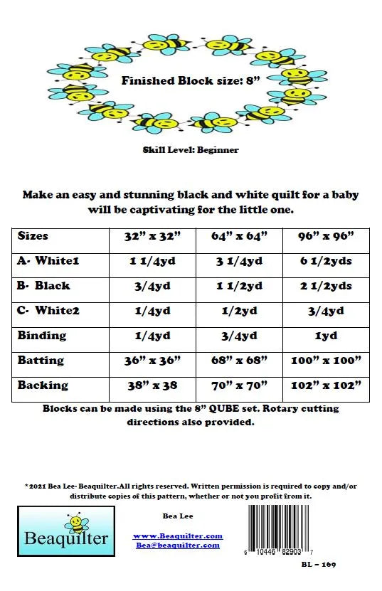 Back of the Full Moon Downloadable Pattern by Beaquilter