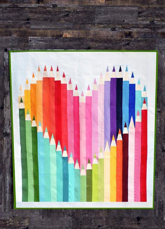 Color Outside the Lines Quilt Pattern