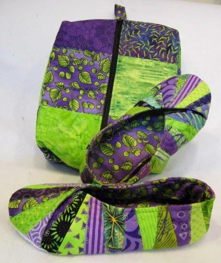 Snappy Slippers & Travel Bag