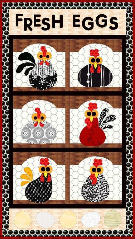 Fresh Eggs Quilt Pattern