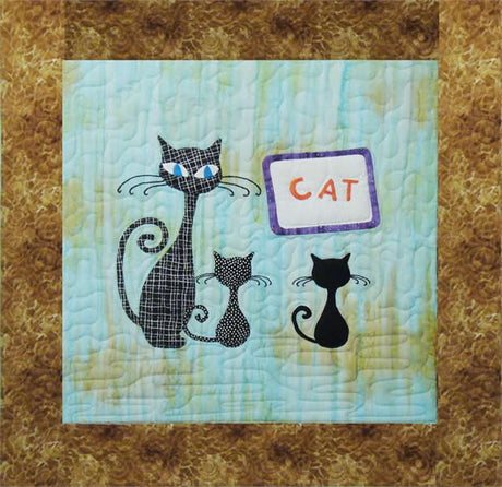 9 Lives Plus 3 September Quilt Pattern by Grannie "G" Applique