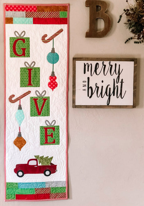 Give Downloadable Pattern by Stringtown Lane Quilts