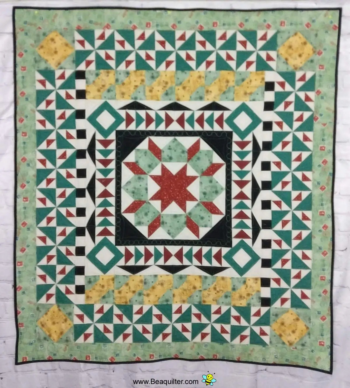 Globe Trekker Downloadable Pattern by Beaquilter