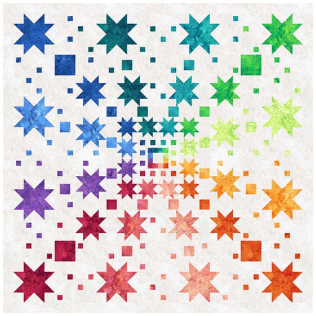 Star Burst Quilt Pattern by Gourmet Quilter