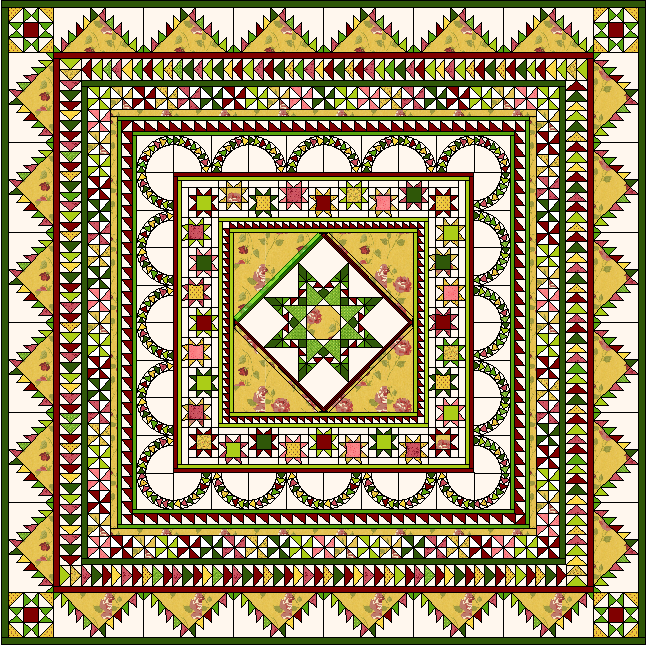 Halo Medallion Quilt