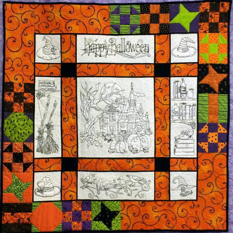 All Hallows Eve Machine Embroidery