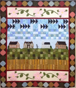 Abbington Pickets Downloadable Pattern by H. Corinne Hewitt Quilt Patterns
