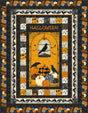 Raven's Halloween Quilt Pattern by Hedgehog Quilts