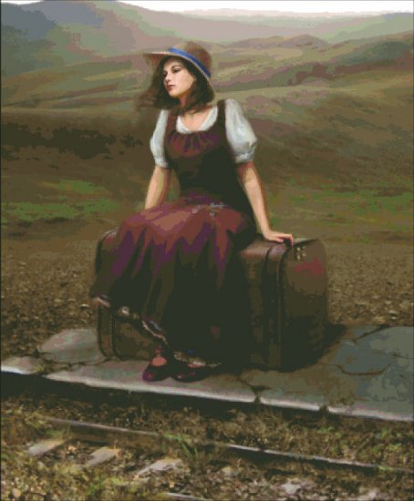 Hope Dahlig Cross Stitch By Marta Dahlig