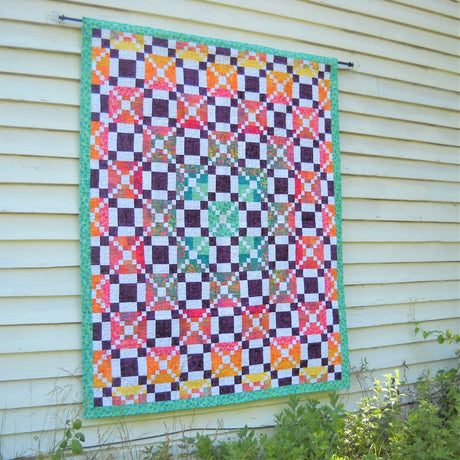 Sweater Weather Quilt Pattern by Curlicue Creations