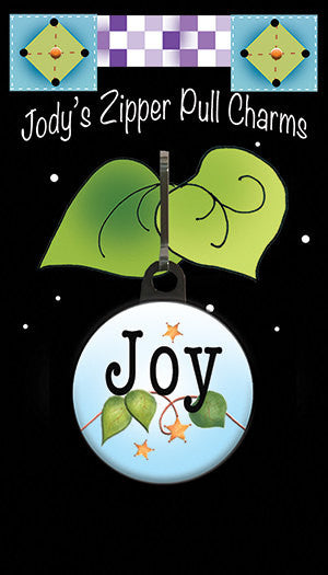 Joy Zipper Charm
