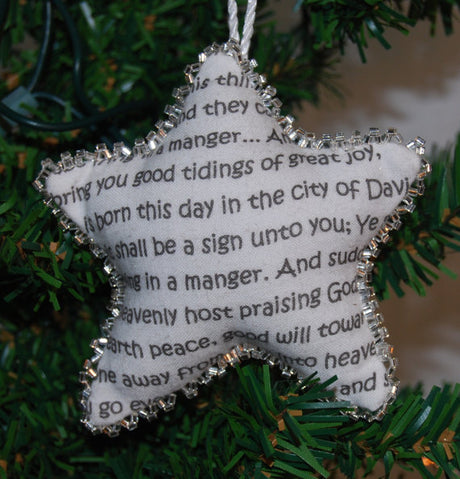 Simply Stuffed Heart & Star Ornaments