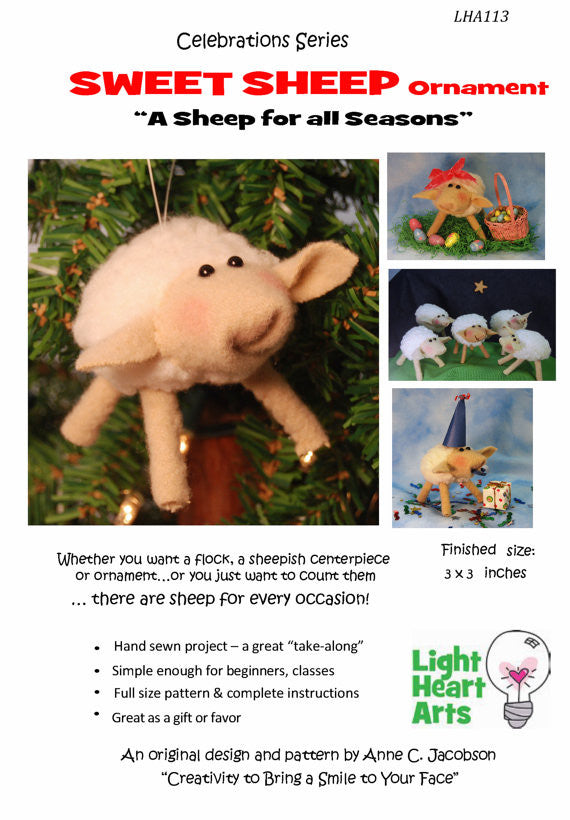 Sweet Sheep Ornament