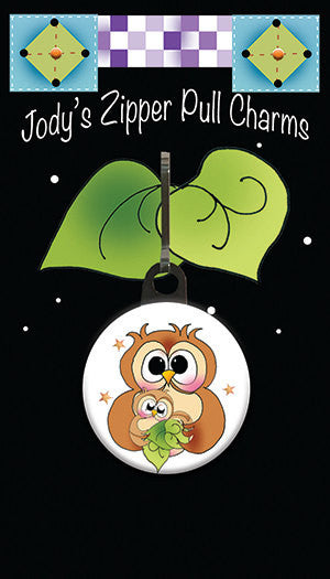 Owl/Babe Zipper Charm