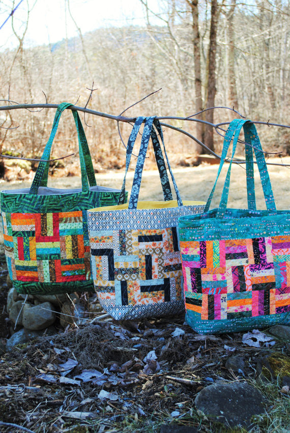 Rail Fence Tote