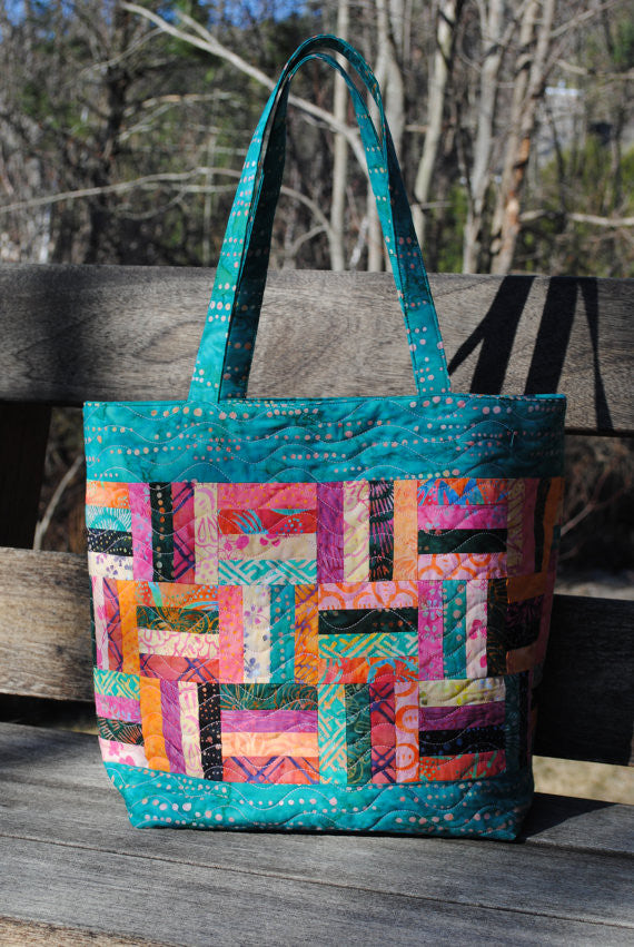 Rail Fence Tote