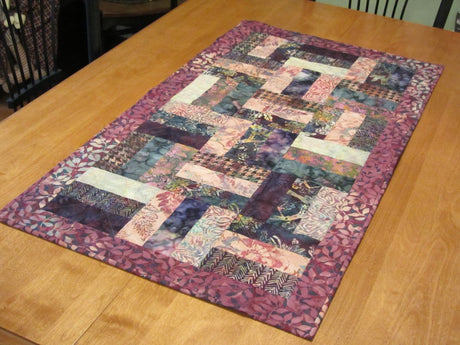 Hobo Rails Table Runner Pattern Card