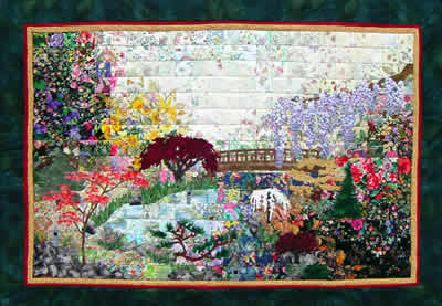 “Japanese Garden” Watercolor Quilt Kit