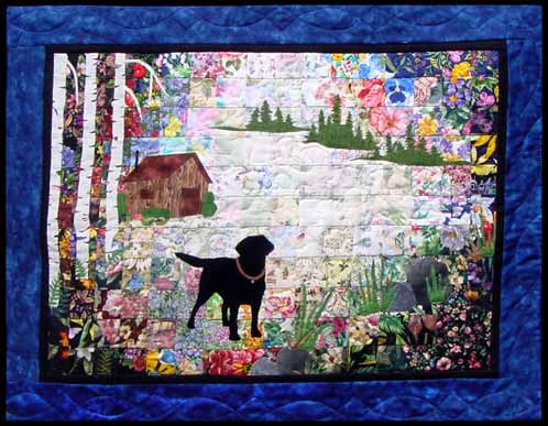 “Labrador Retriever” Watercolor Quilt Kit
