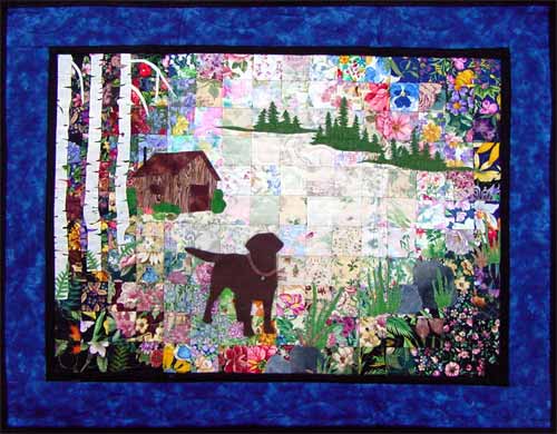 “Labrador Retriever” Watercolor Quilt Kit