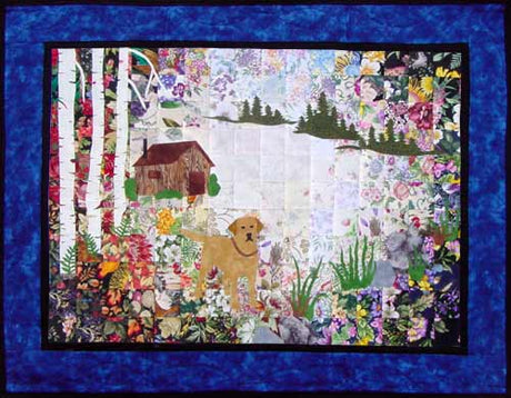 “Labrador Retriever” Watercolor Quilt Kit