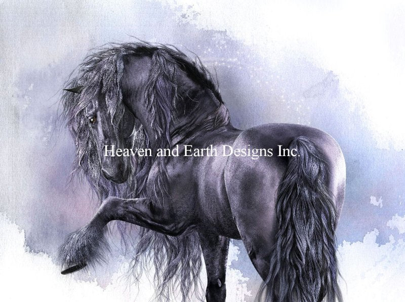 Black Pearl Cross Stitch By Laurie Prindle