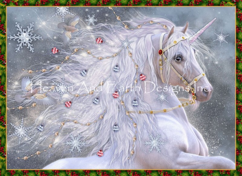 Holiday Magic Cross Stitch By Laurie Prindle