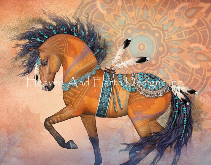 Native Treasure Cross Stitch By Laurie Prindle