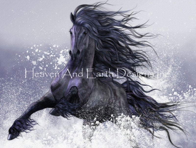 Winter Thunder Cross Stitch By Laurie Prindle