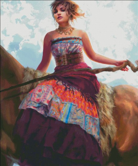 Light Cross Stitch By Marta Dahlig