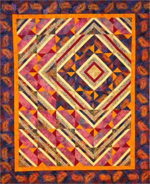 Into The Amazon Quilt Pattern by Loretta Shriner