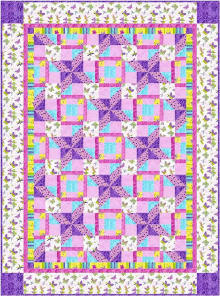 Sun Kissed Quilt Pattern by Loretta Shriner