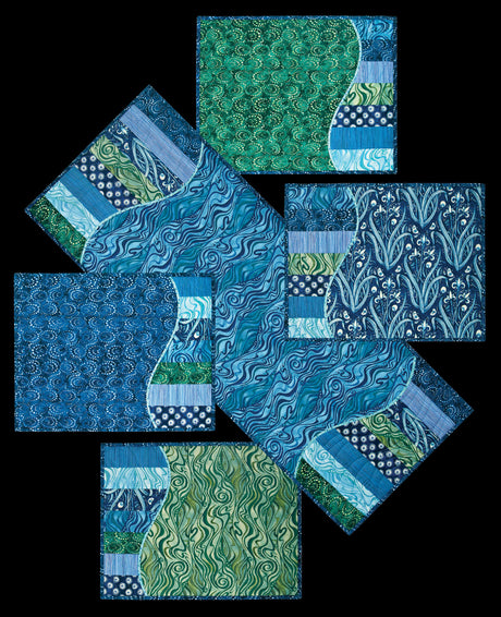 Making Waves Tablerunner & Placemats