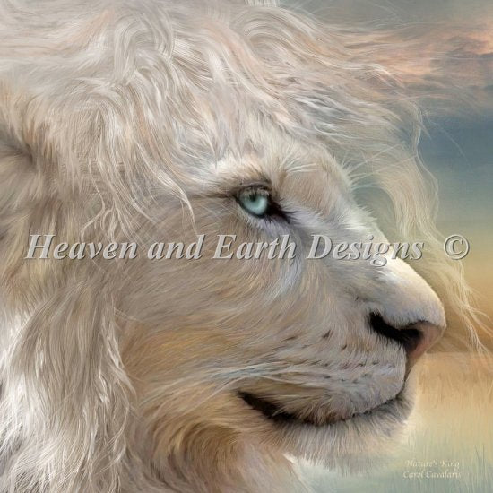 Natures King Cross Stitch By Carol Cavalaris