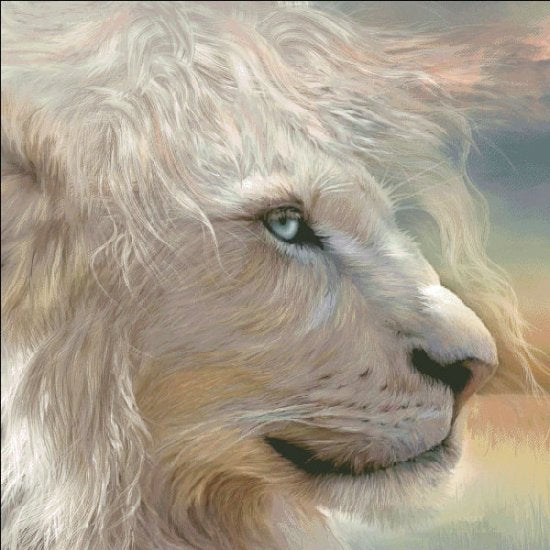 Natures King Cross Stitch By Carol Cavalaris