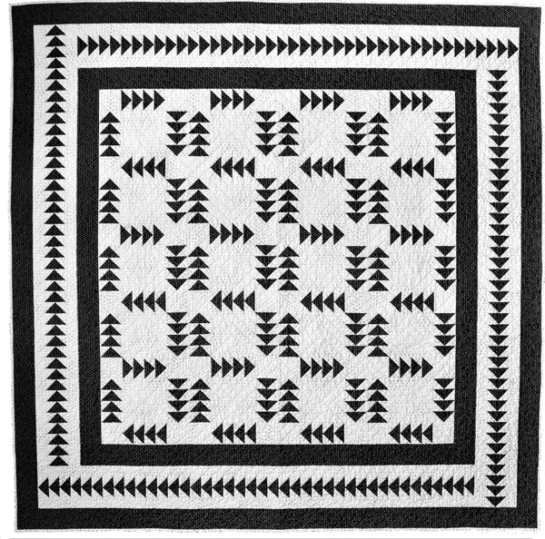 Snow Geese Quilt Pattern by Nancy Messuri Designs