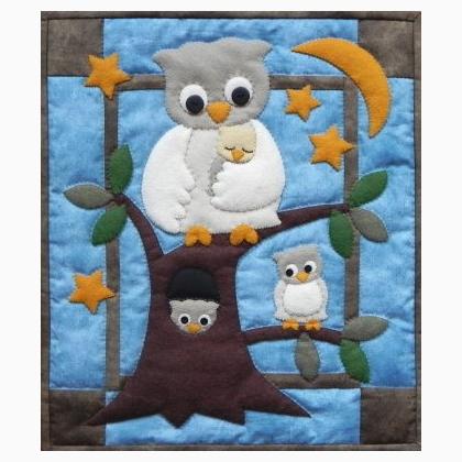 Owl Family Downloadable Pattern by Rachels of Greenfield