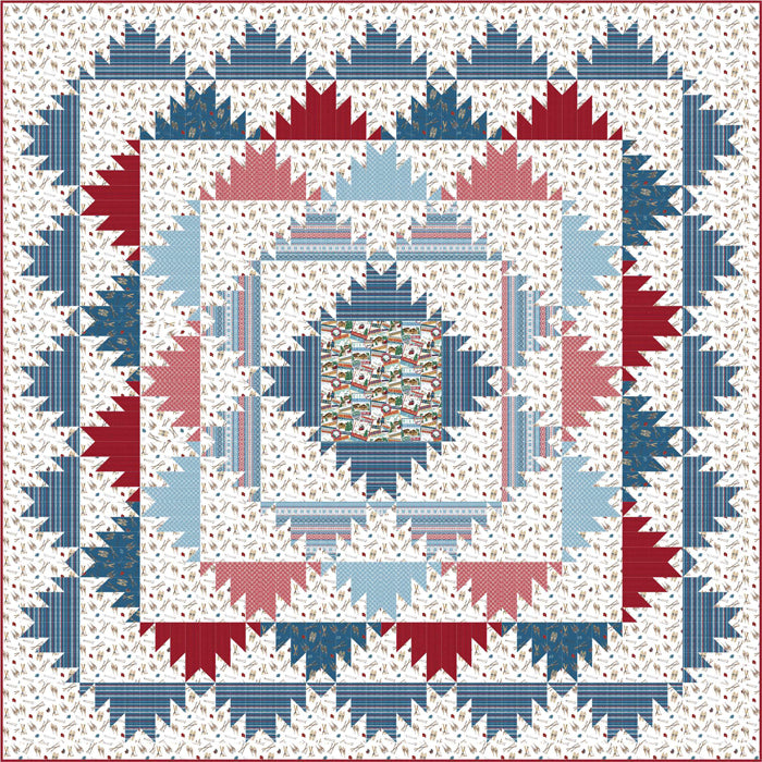 Skier's Paradise Quilt Pattern