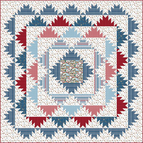 Skier's Paradise Quilt Pattern