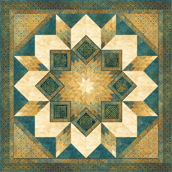 Solstice Star Quilt Pattern by Patti Carey